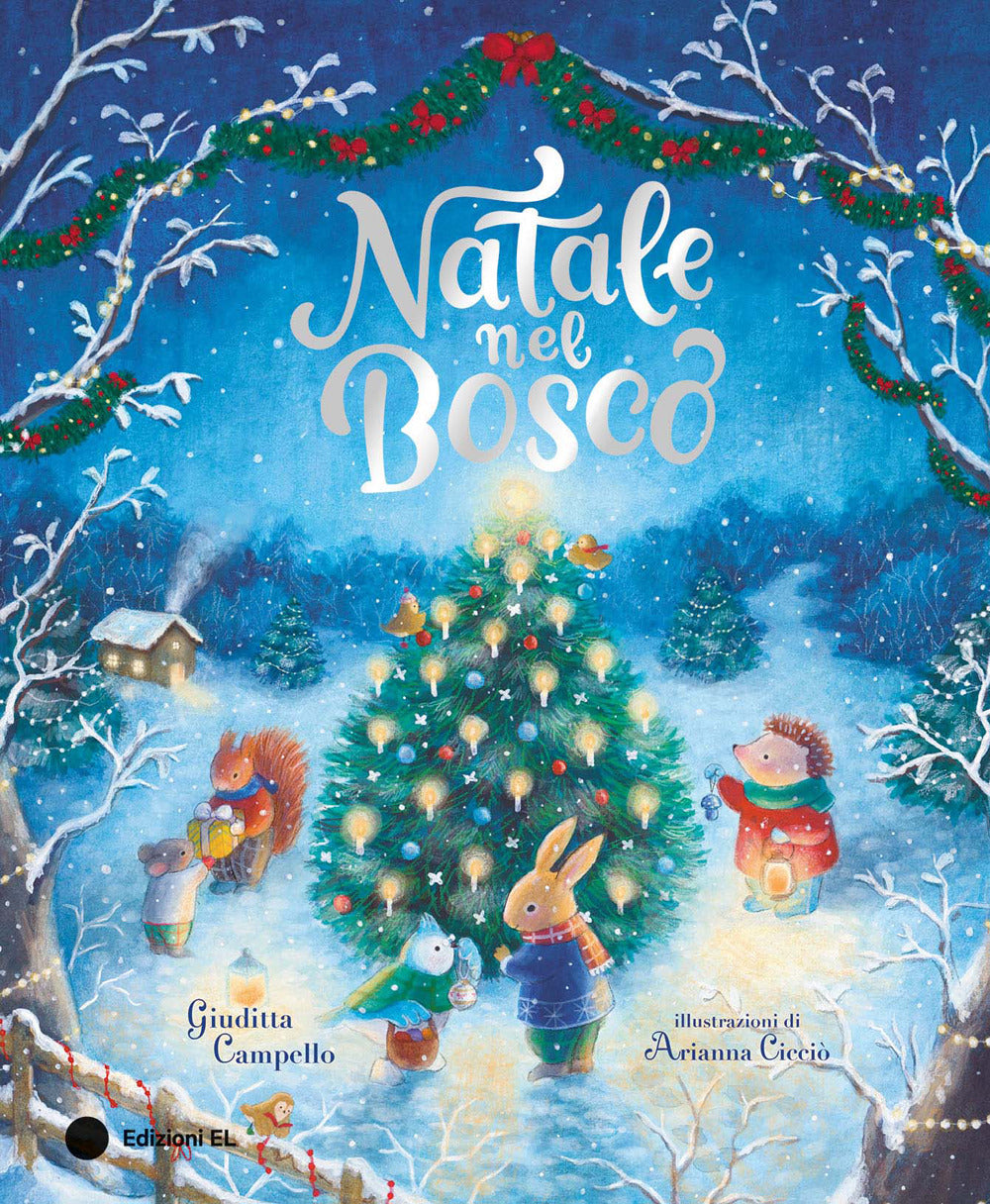 Copertina del libro NATALE NEL BOSCO. EDIZ. A COLORI