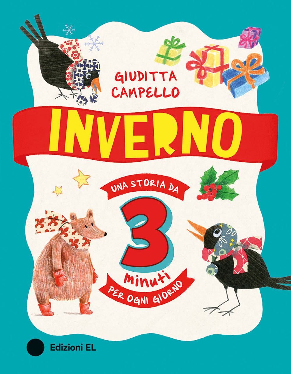 Copertina del libro INVERNO. UNA STORIA DA 3 MINUTI PER OGNI