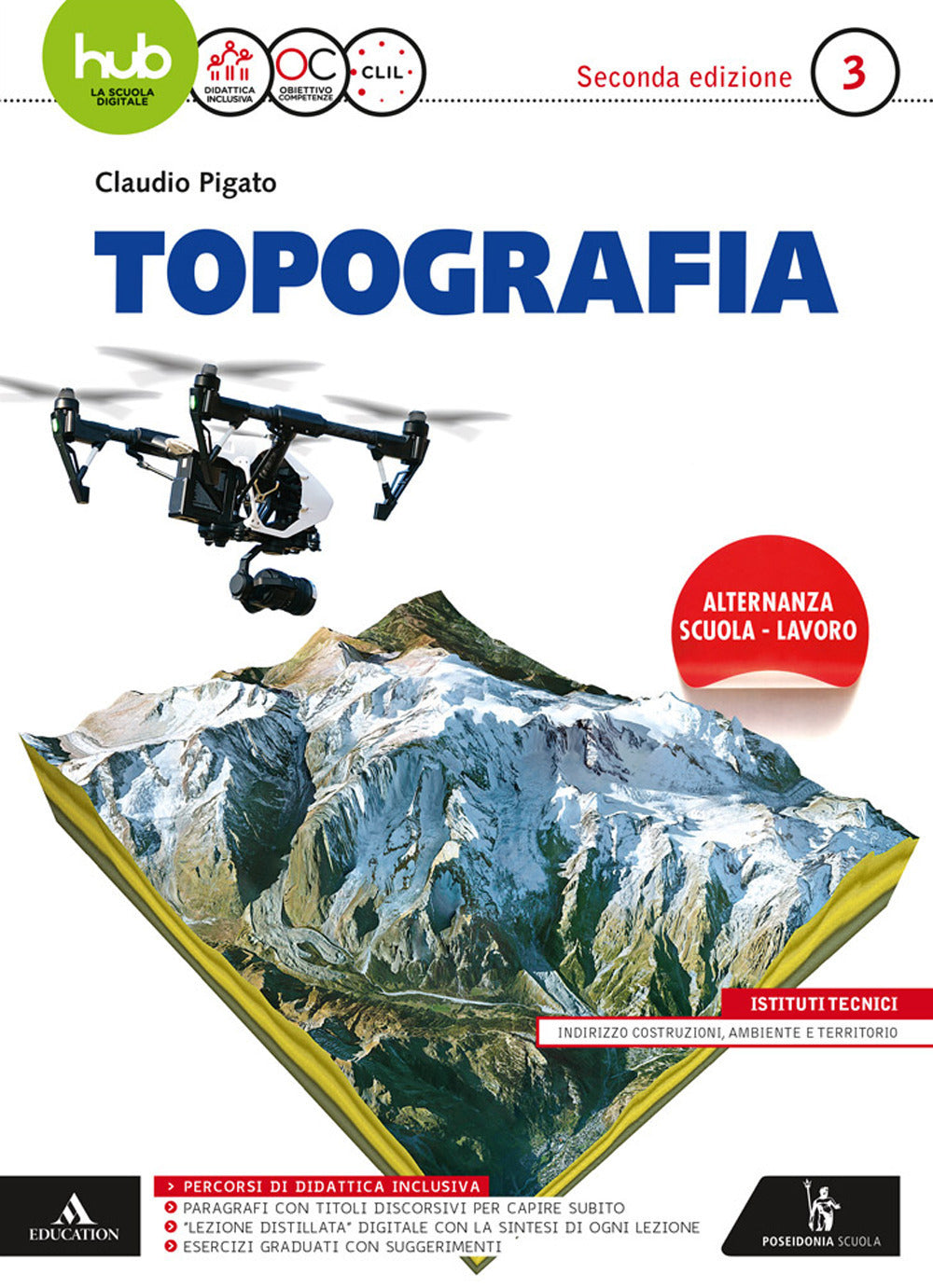 Copertina del libro TOPOGRAFIA N.E. 3 ED. MISTA