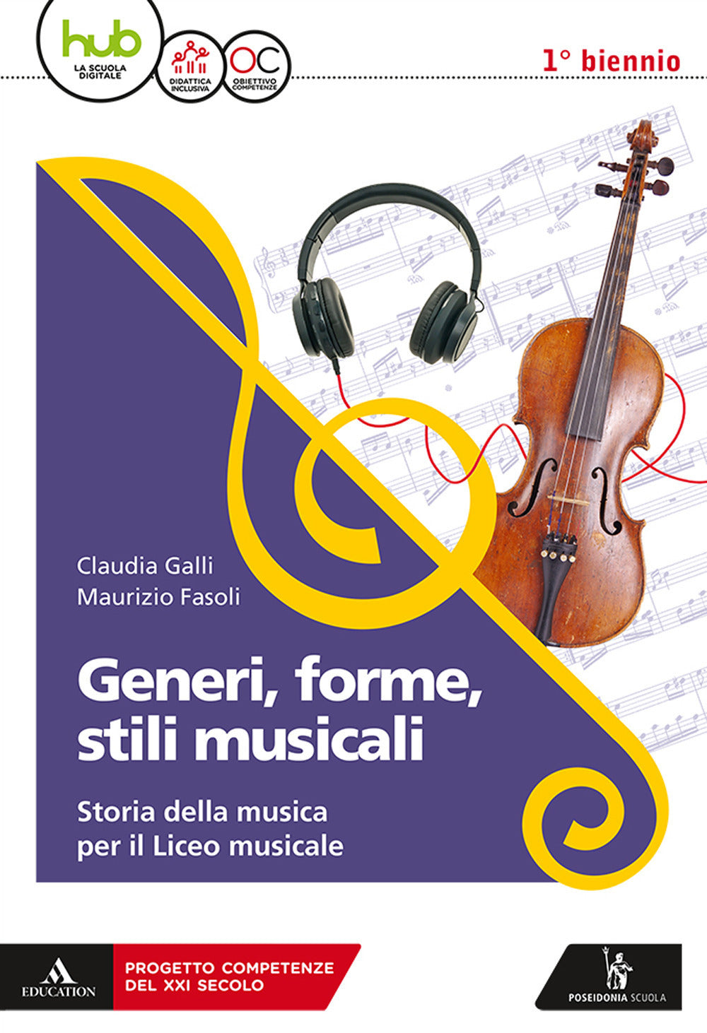 Copertina del libro GENERI FORME STILI MUSICALI ED. MISTA Immagine principale del prodotto