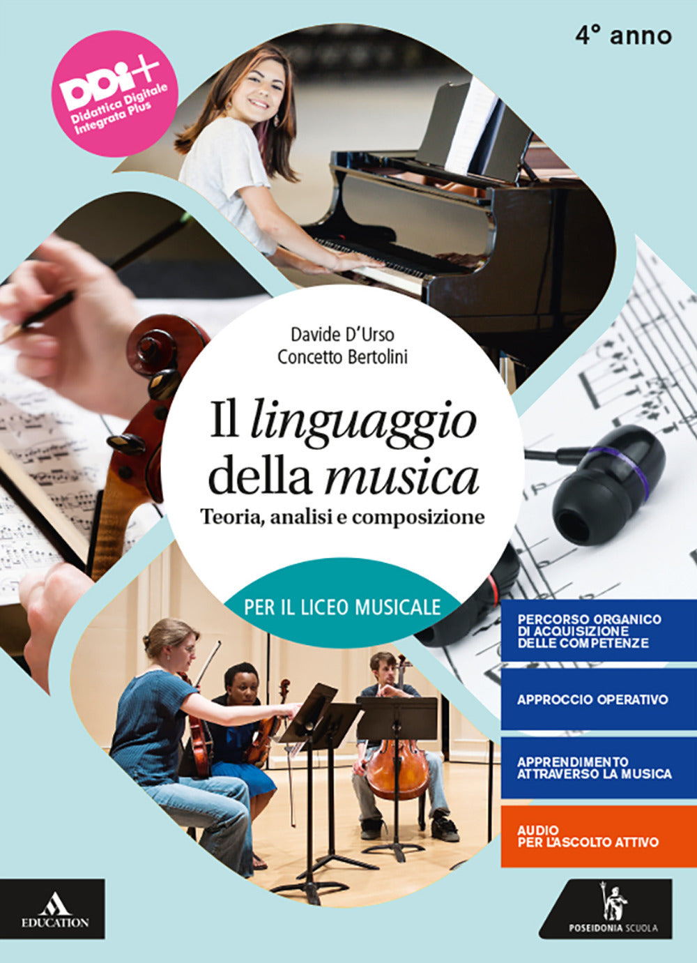 Copertina del libro LINGUAGGIO DELLA MUSICA 4 ED. MISTA Immagine principale del prodotto
