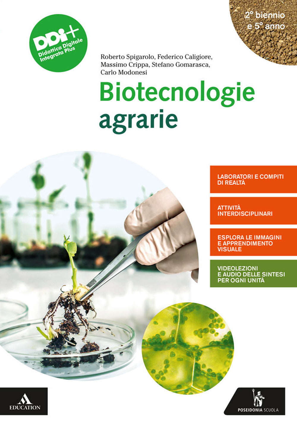 Copertina del libro BIOTECNOLOGIE AGRARIE ED. MISTA