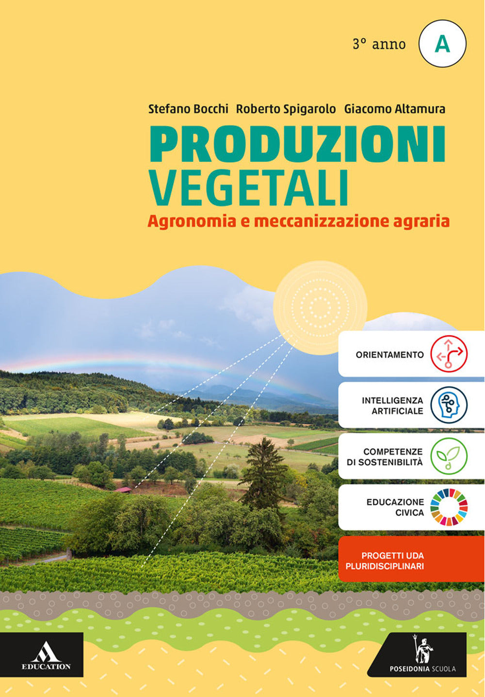 Copertina del libro PRODUZIONI VEGETALI A IIIA