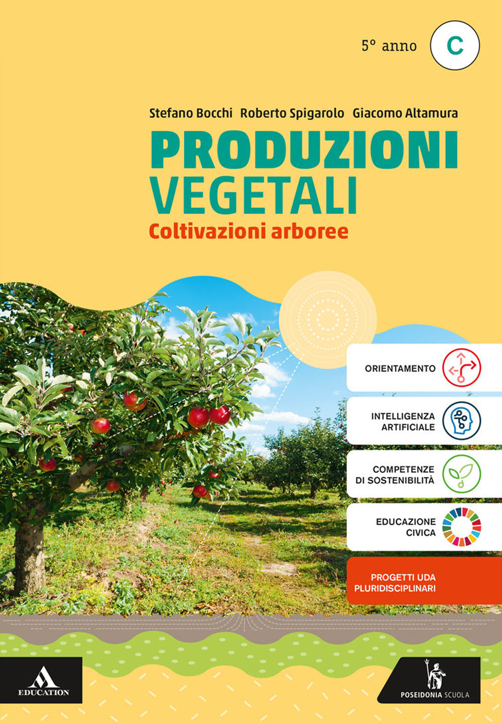 Copertina del libro PRODUZIONI VEGETALI C VA