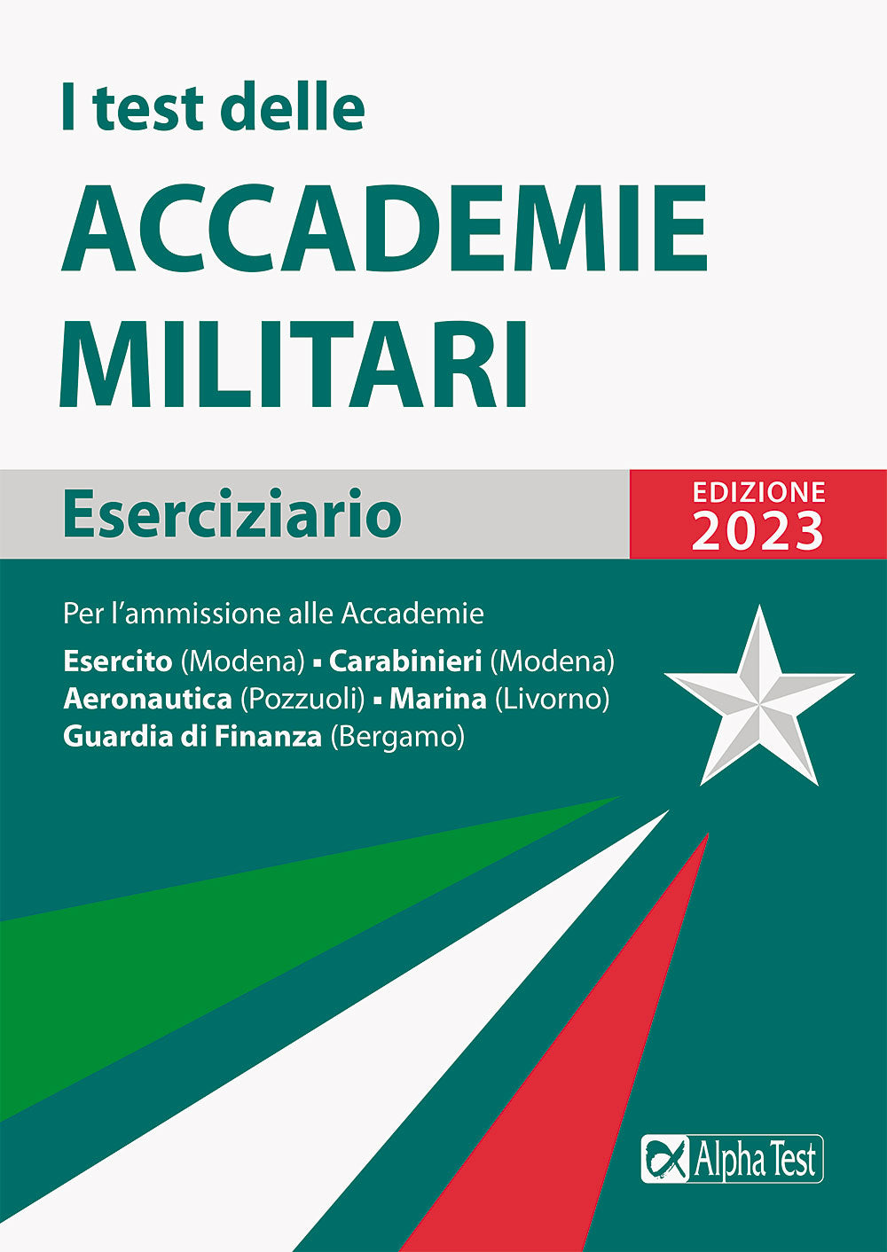 Copertina del libro TEST ACCADEMIE MILIT. ESERCIZ.