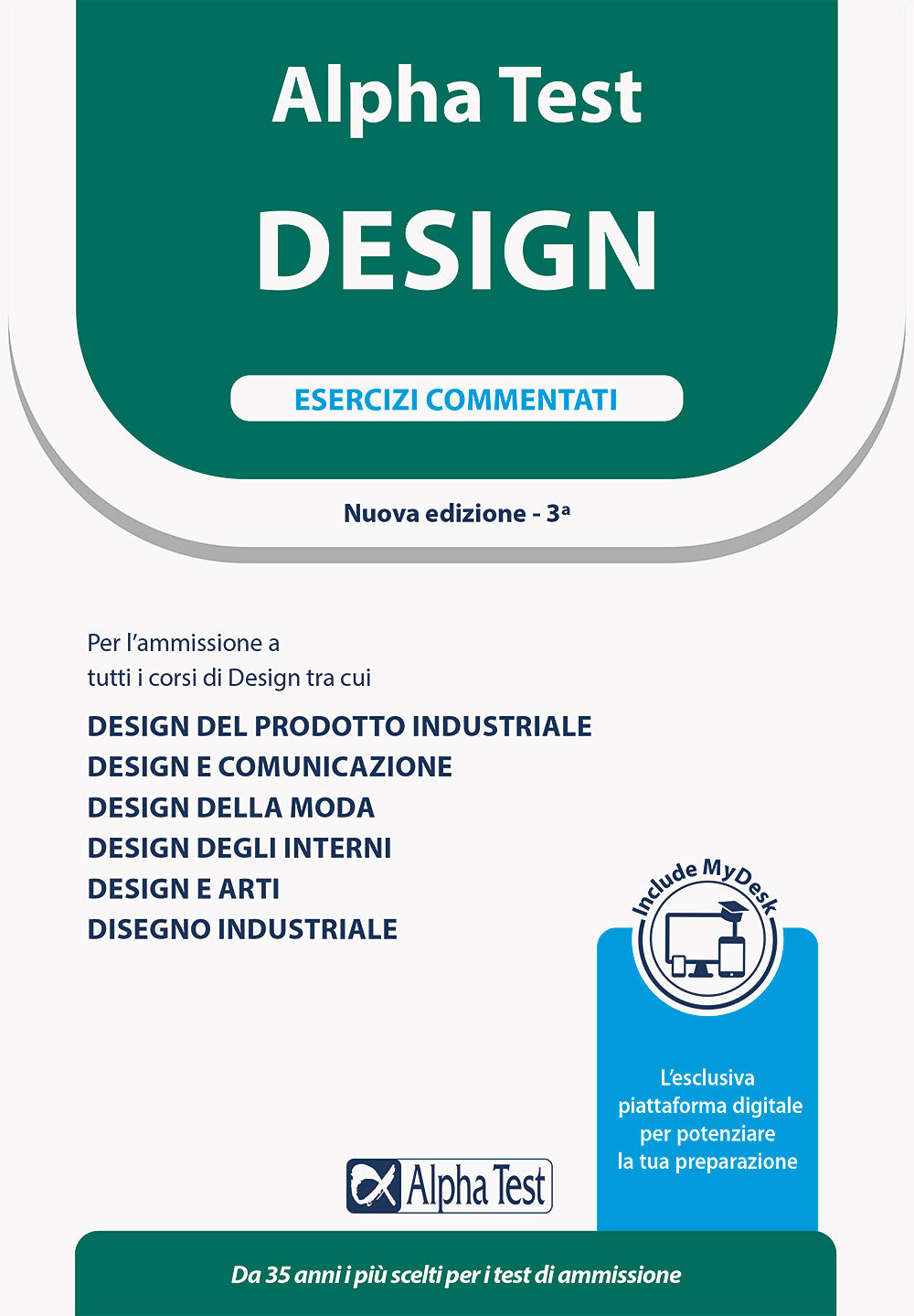 Copertina del libro DESIGN. ESERCIZI COMMENTATI