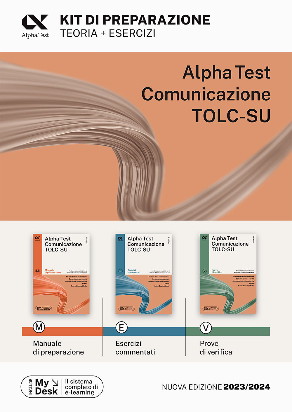 Copertina del libro ALPHA TEST COMUNICAZIONE. KIT