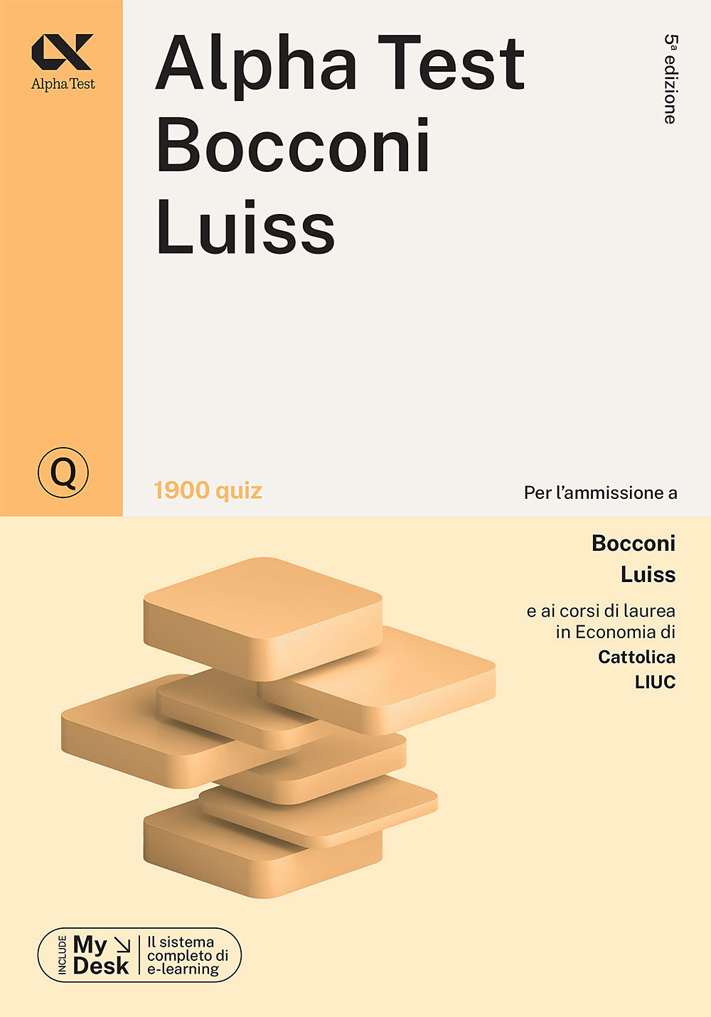 Copertina del libro ALPHA TEST BOCCONI E LUISS - 1