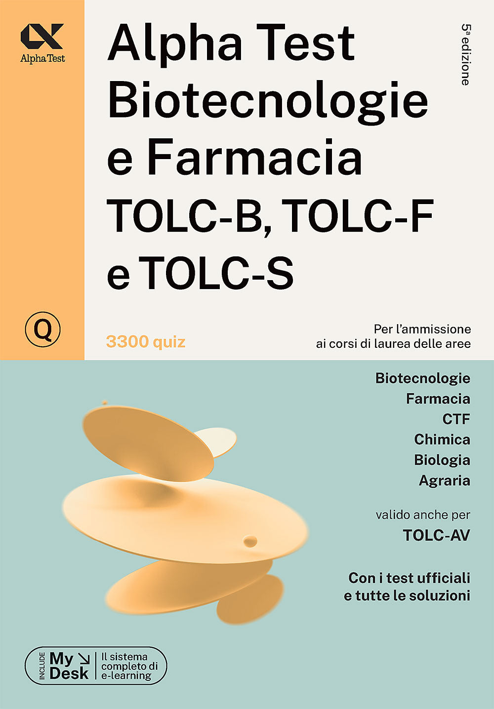 Copertina del libro BIOTEC. FARMACIA. 3200 QUIZ