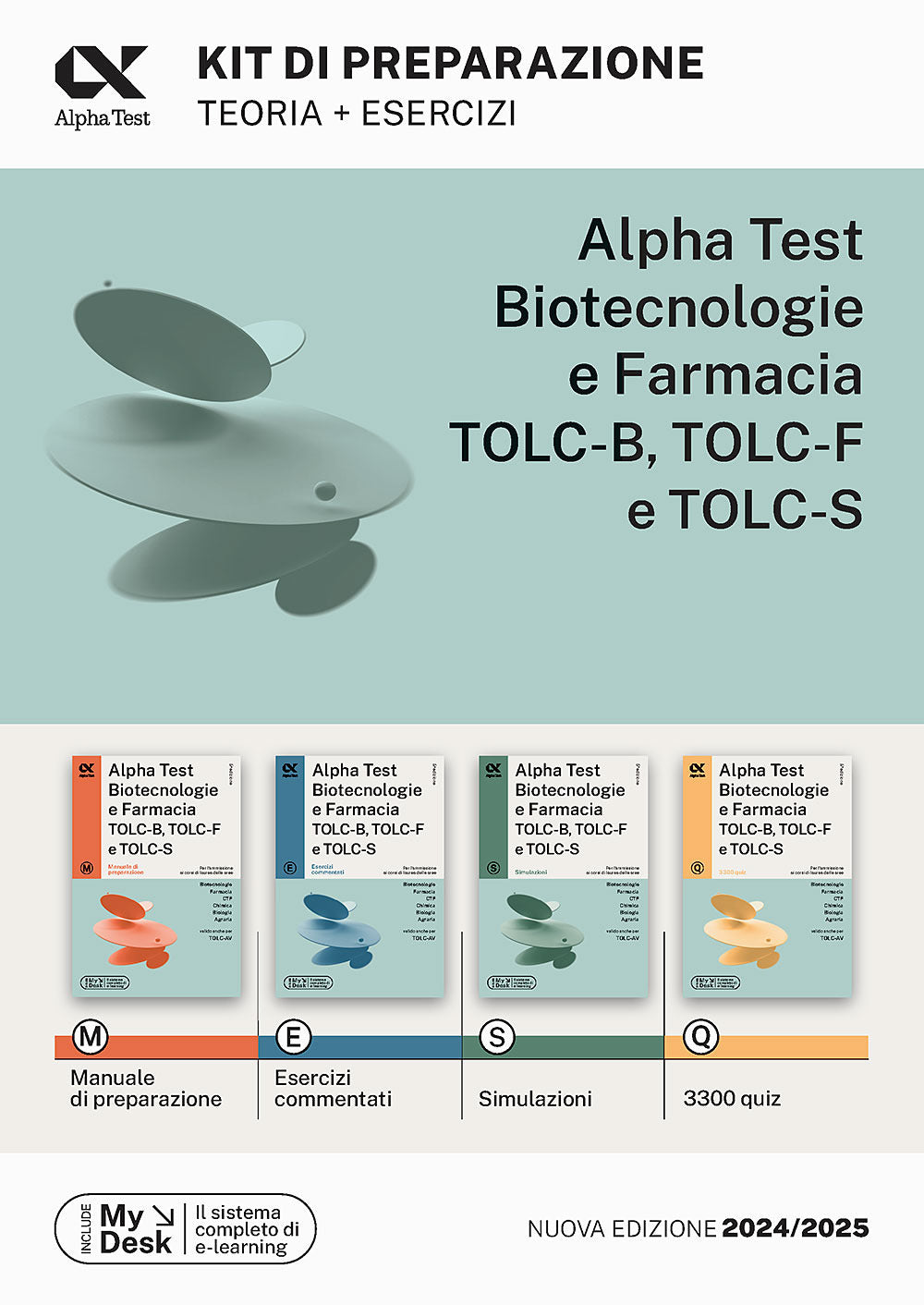 Copertina del libro BIOTEC. FARMACIA. KIT 4 LIBRI
