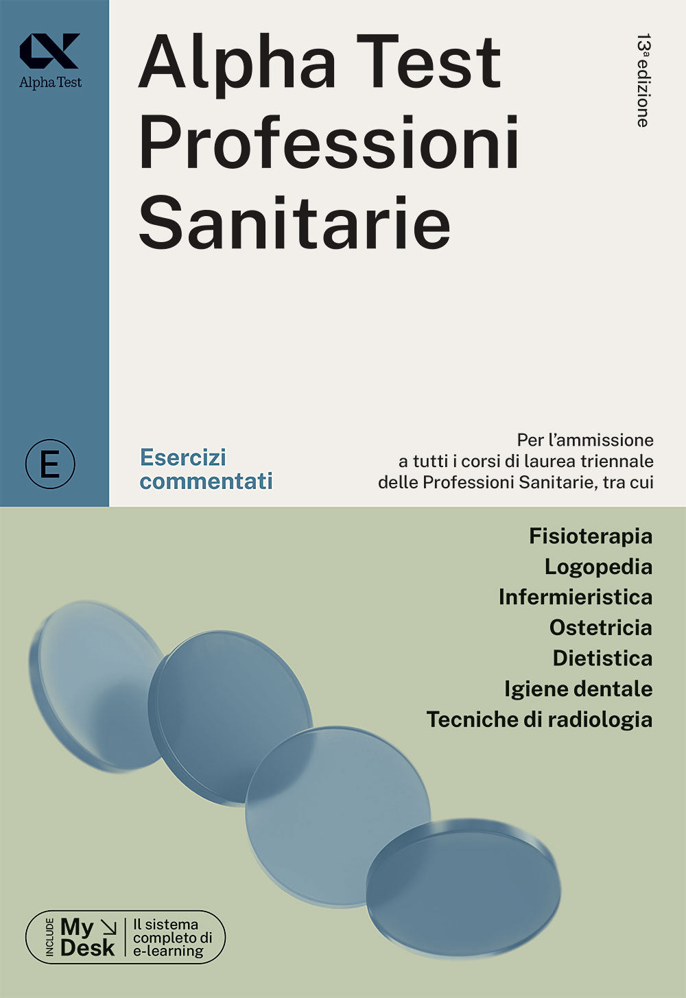 Copertina del libro PROF. SANITARIE. ESERCIZI
