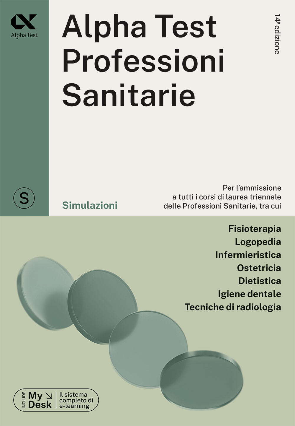Copertina del libro PROF. SANITARIE. SIMULAZIONI
