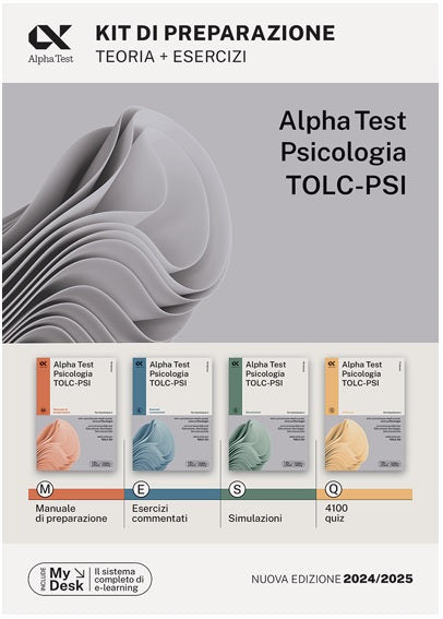 Copertina del libro PSICOLOGIA KIT 4 LIBRI