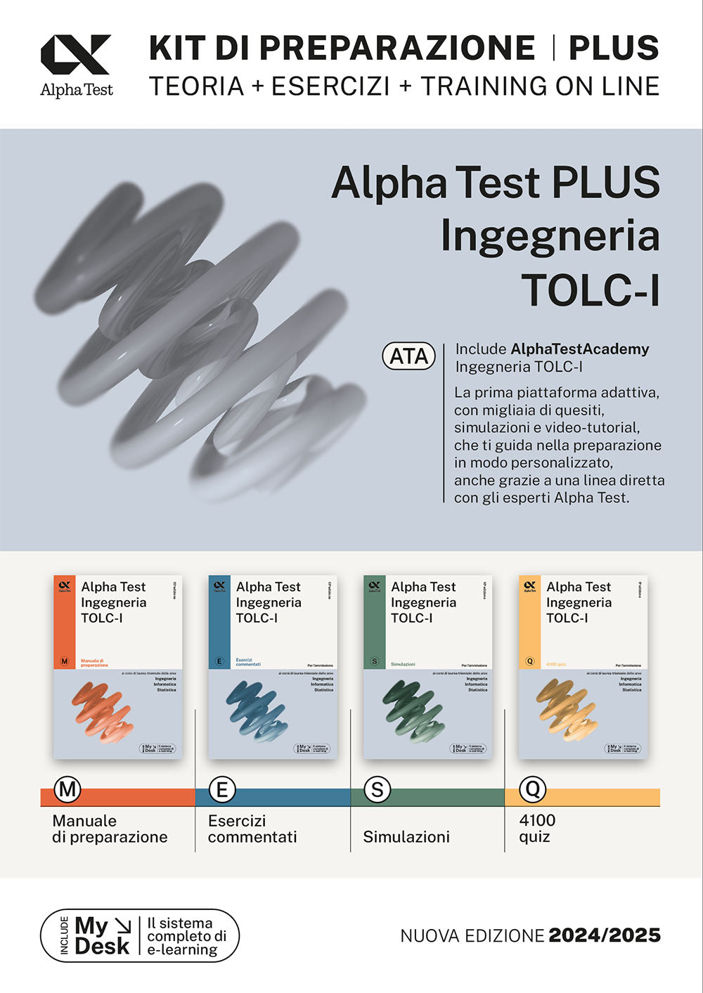 Copertina del libro INGEGNERIA. KIT 4 LIBRI PLUS