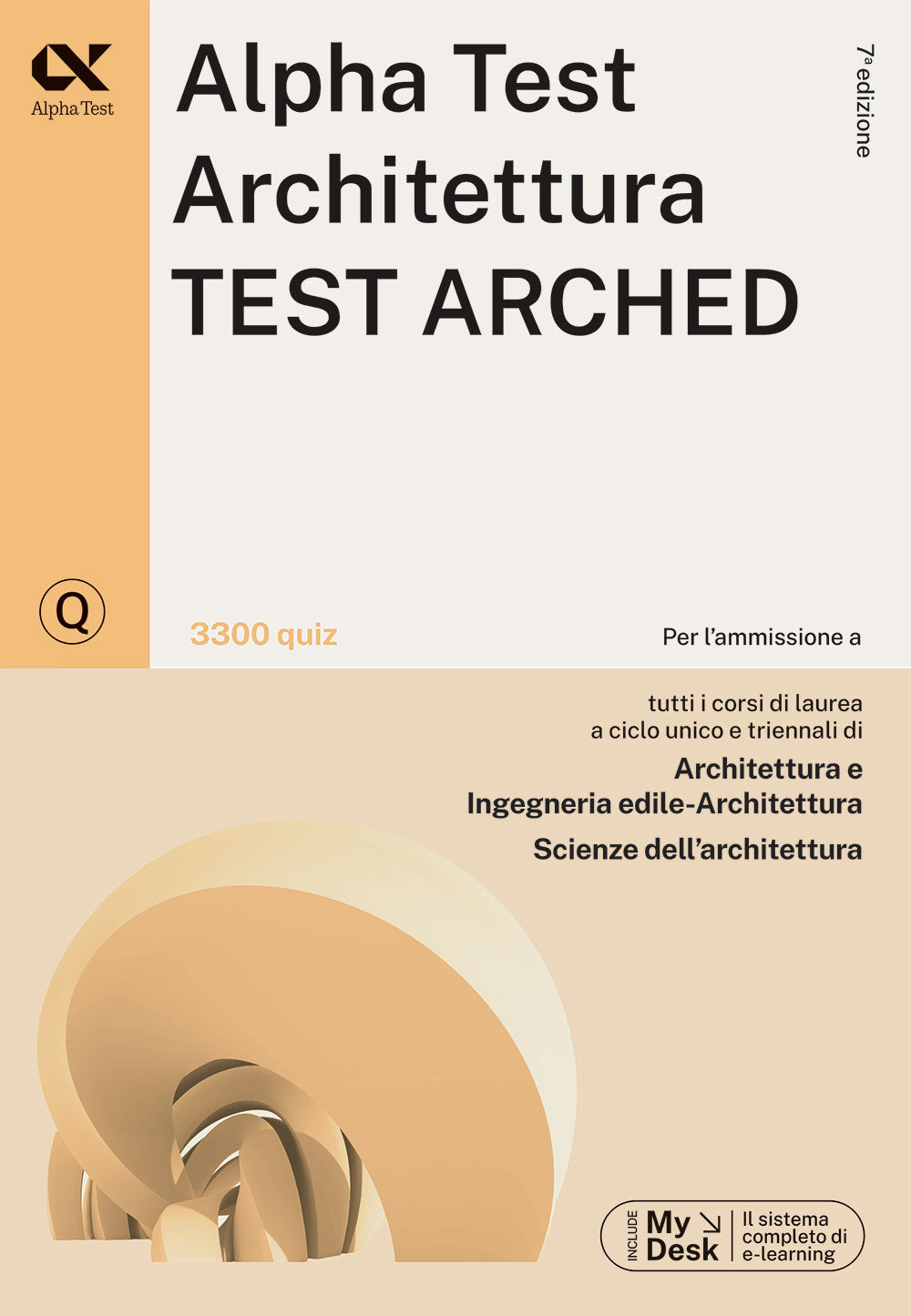 Copertina del libro ARCHITETTURA. 3300 QUIZ
