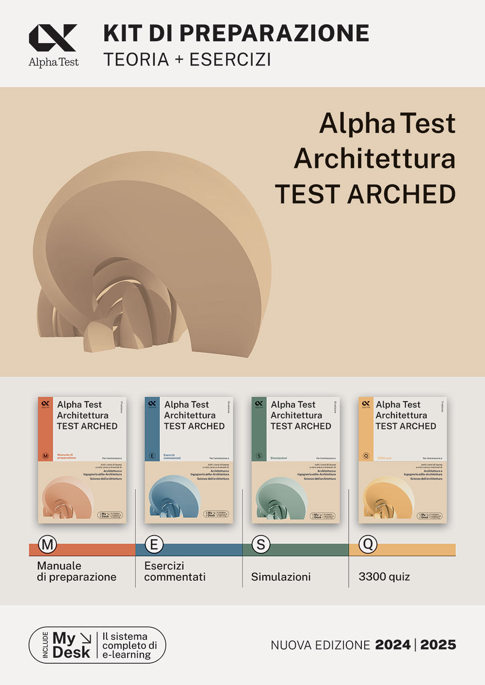 Copertina del libro ARCHITETTURA. KIT DI PREP.