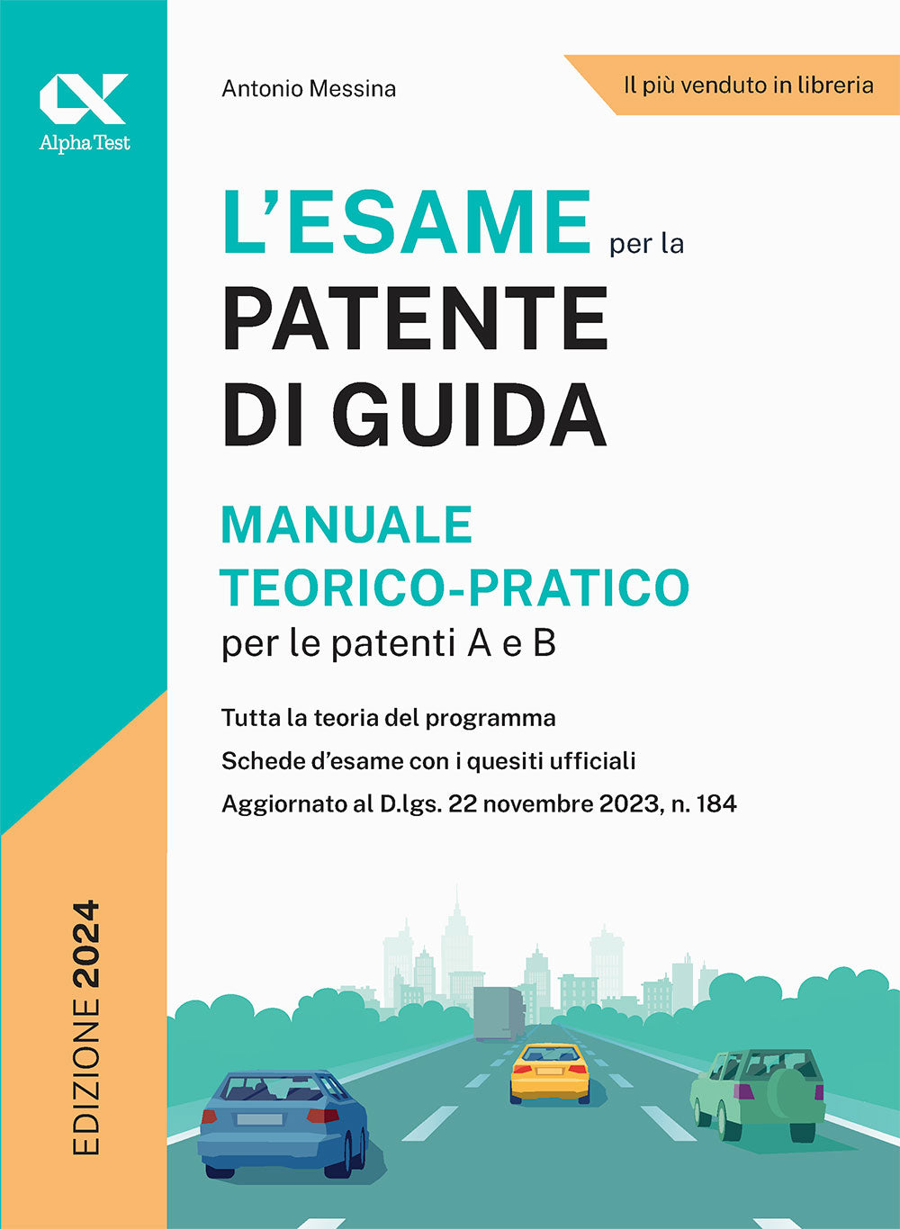Copertina del libro L'ESAME PER PATENTE DI GUIDA