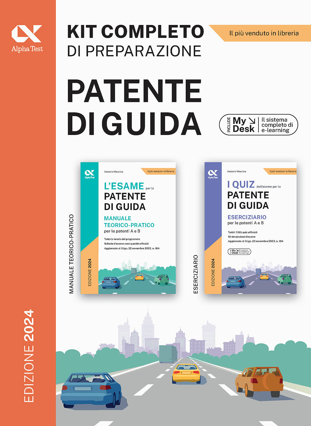 Copertina del libro PATENTE DI GUIDA. KIT 2 LIBRI