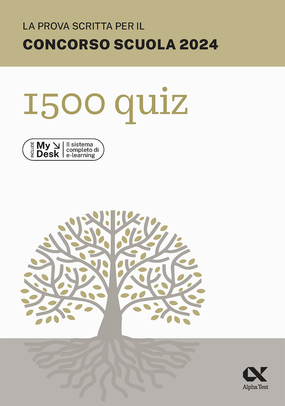 Copertina del libro CONC. SCUOLA 2024 - 1500 QUIZ Immagine principale del prodotto
