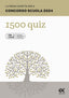 Copertina del libro CONC. SCUOLA 2024 - 1500 QUIZ