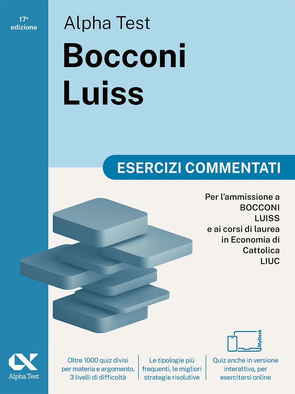 Copertina del libro BOCCONI E LUISS. ESERCIZIARIO