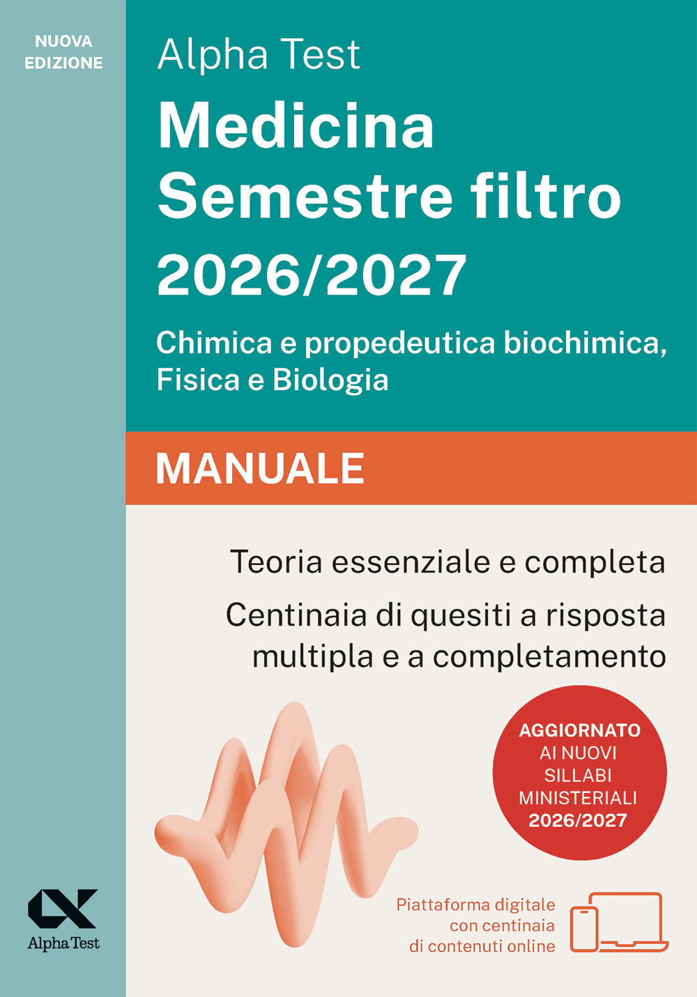 Copertina del libro MEDICINA SEM. FILTRO 26/27 MAN