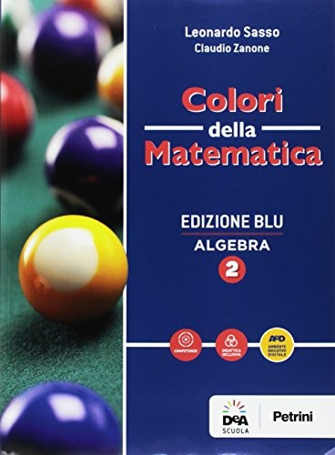 Copertina del libro COLORI DELLA MATEMATICA ED. BLU 2 ED. MI Immagine principale del prodotto
