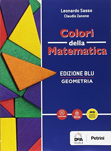 Copertina del libro COLORI DELLA MATEMATICA ED. BLU ED. MIST