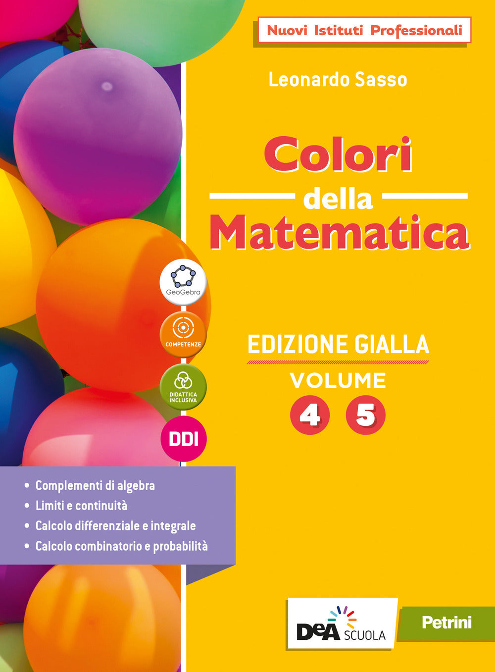Copertina del libro COLORI DELLA MATEMATICA ED. GIALLA 3 ED.