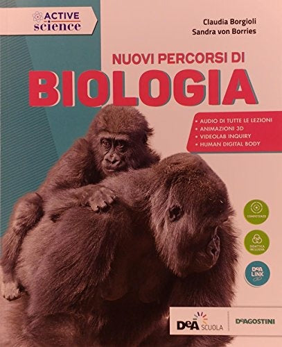 Copertina del libro NUOVI PERCORSI DI BIOLOGIA ED. MISTA