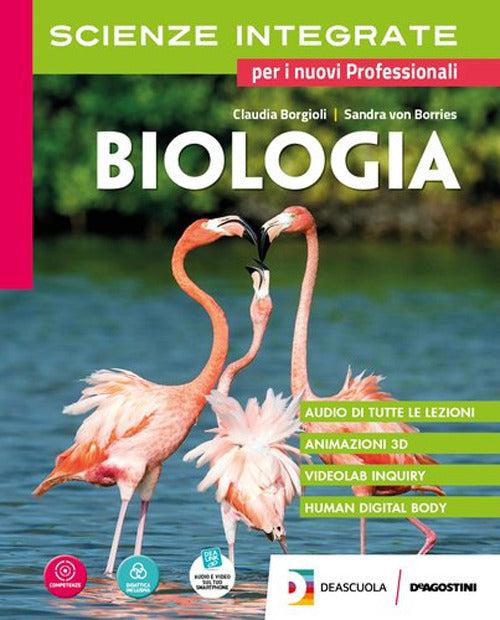 Copertina del libro SCIENZE INTEGRATE BIOLOGIA ED. MISTA