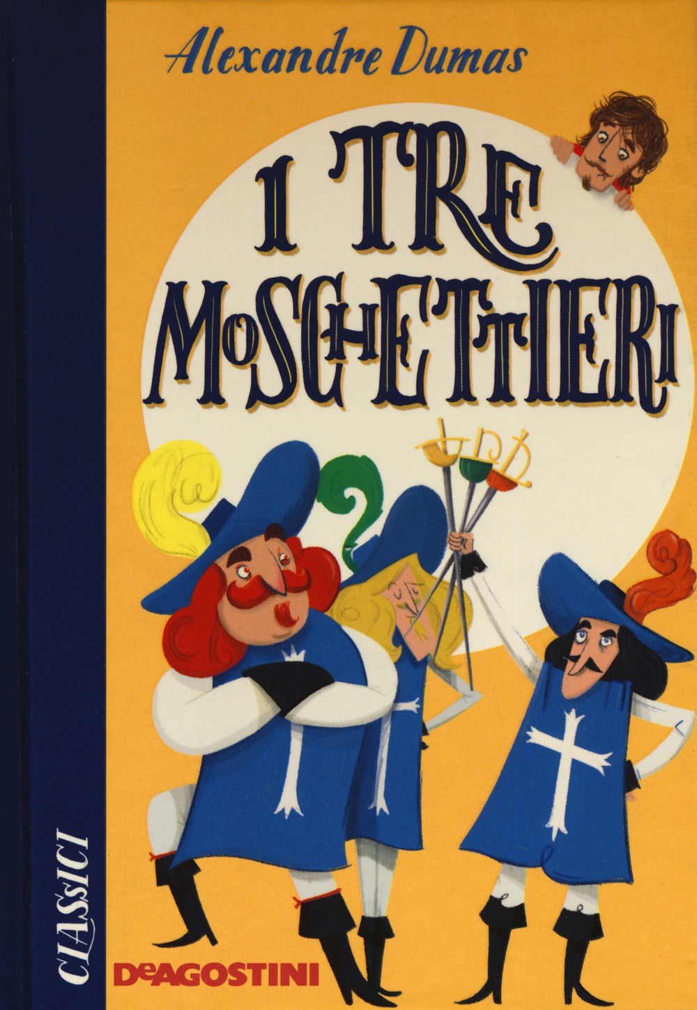 Copertina del libro CLASSICI I TRE MOSCHETTIERI