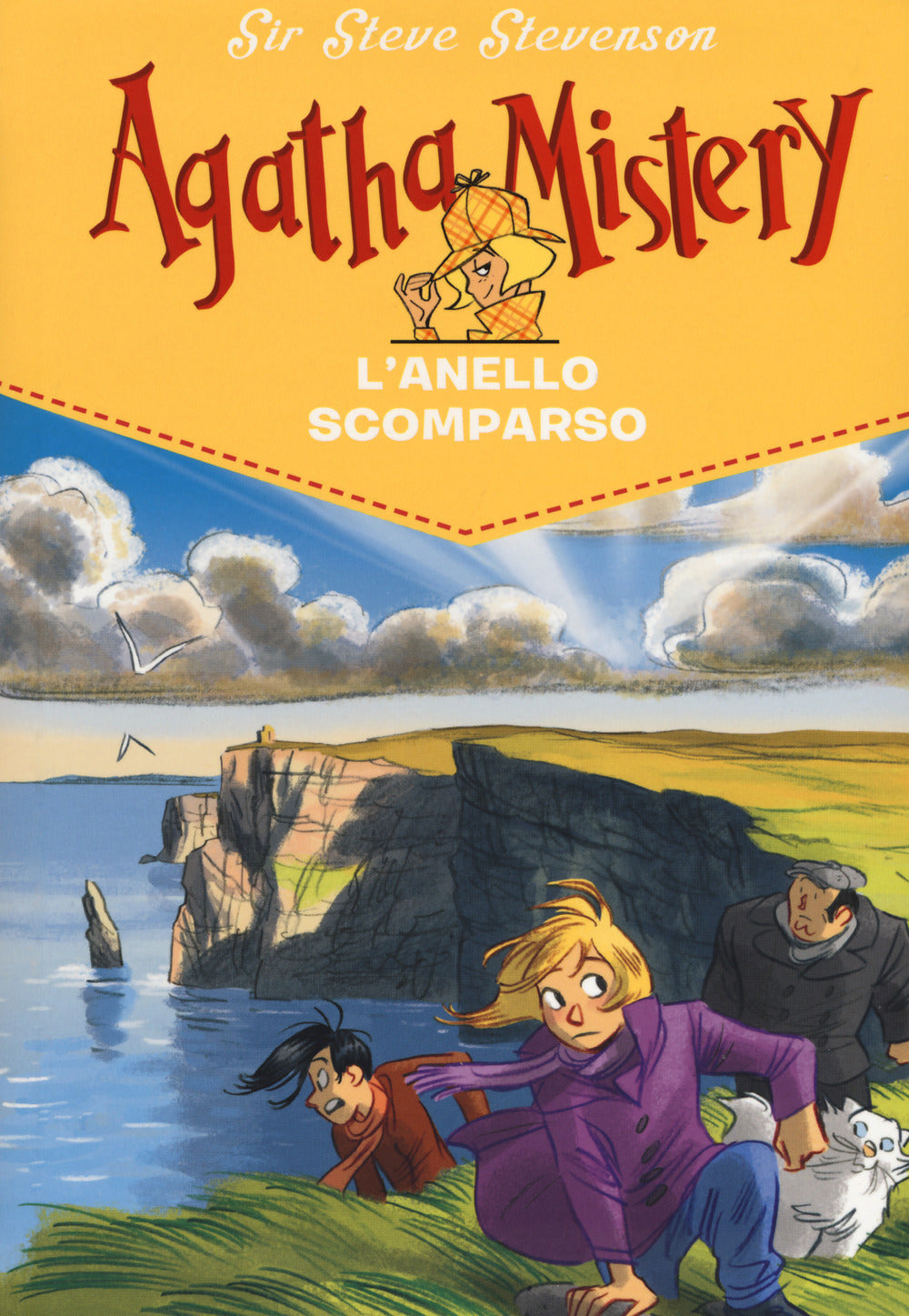 Copertina del libro AGATHA MISTERY'L'ANELLO SCOMPARSO