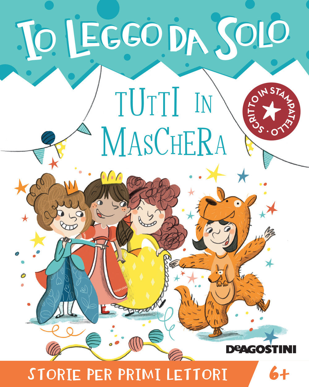 Copertina del libro PX'IO LEGGO DA SOLO'TUTTI IN MASCHERA