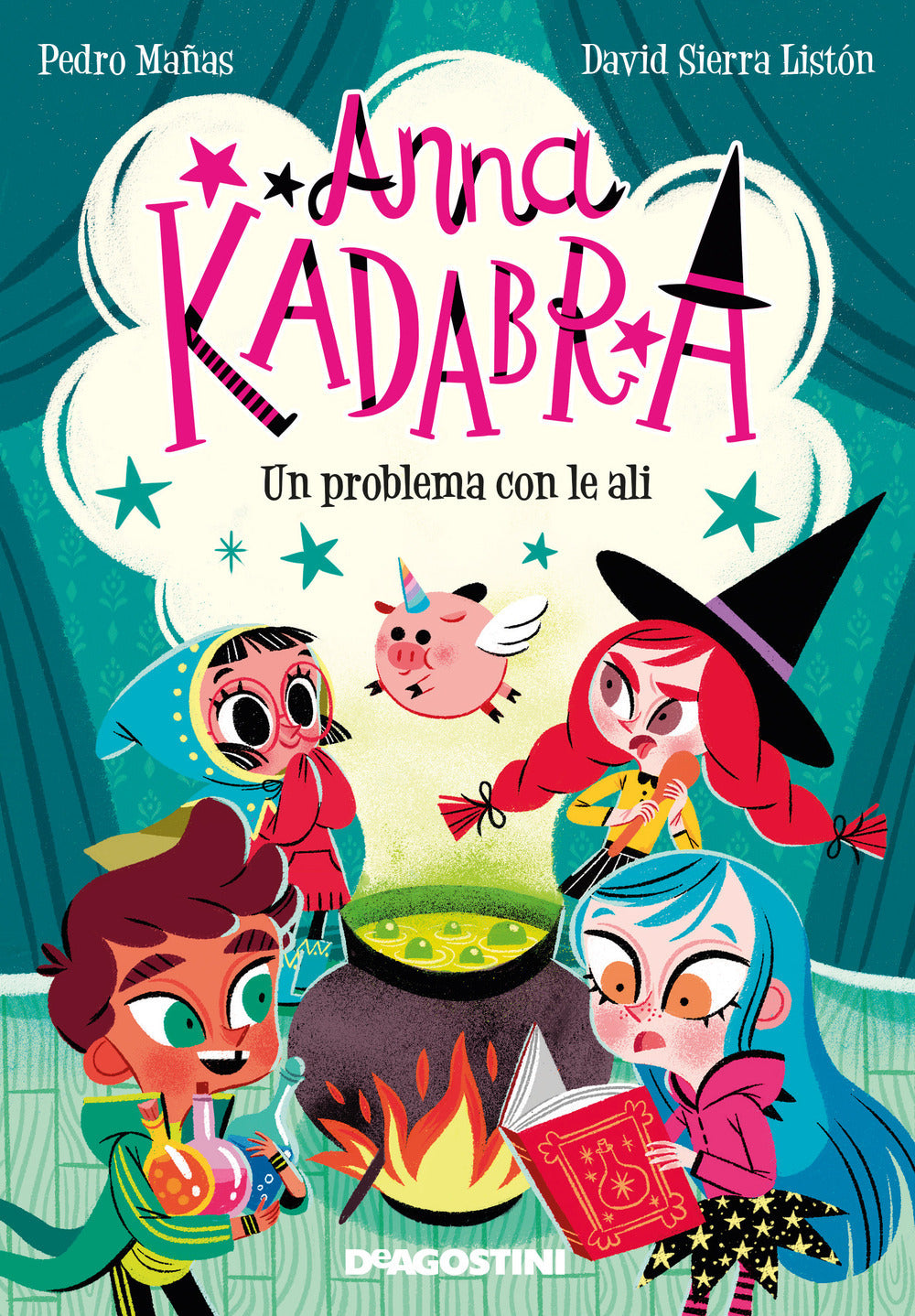 Copertina del libro ANNA KADABRA 2'UN PROBLEMA CON LE ALI