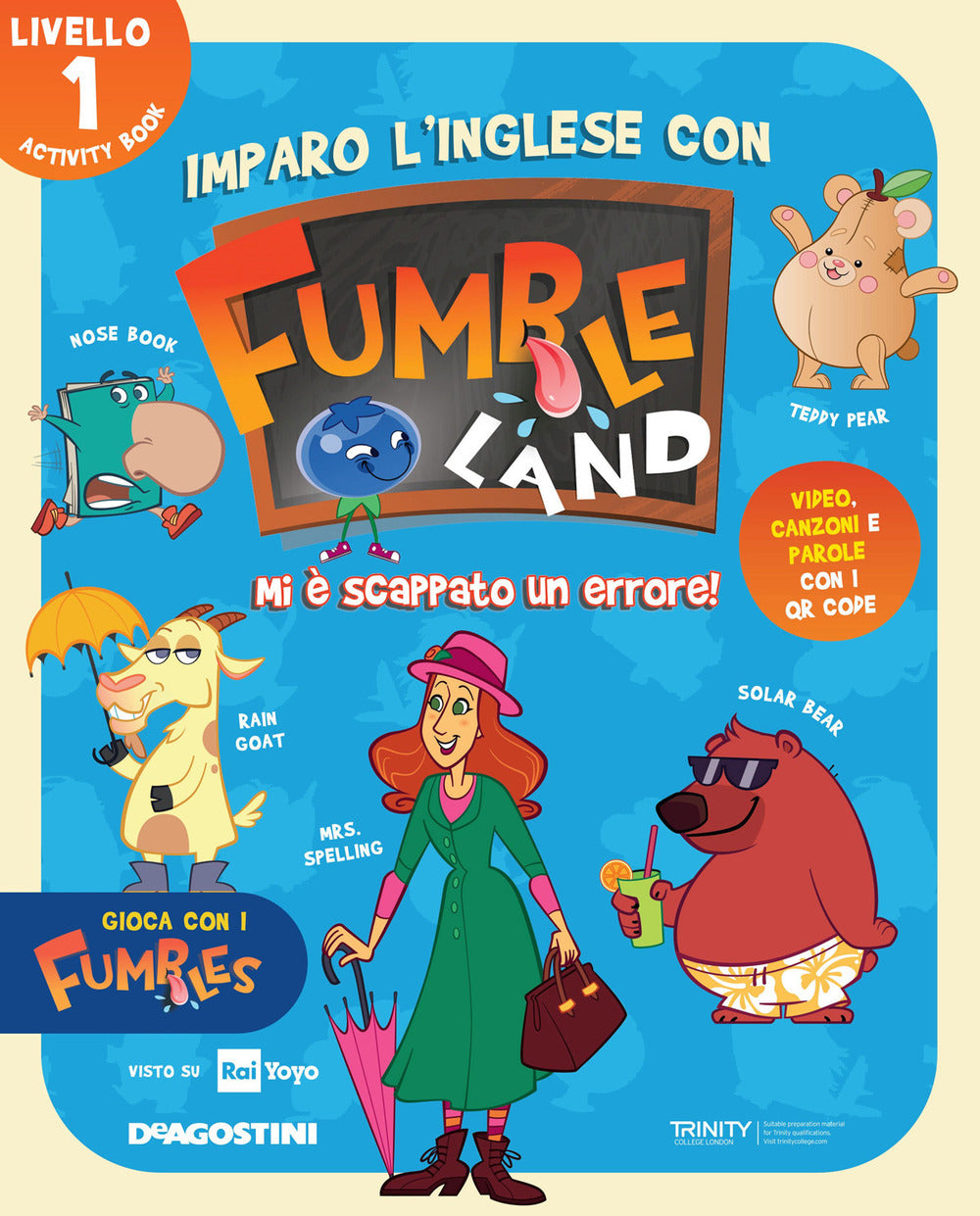 Copertina del libro IMPARO L'INGLESE CON FUMBLELAND'LIV 1
