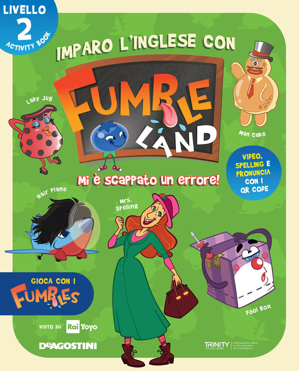 Copertina del libro IMPARO L'INGLESE CON FUMBLELAND'LIV 2