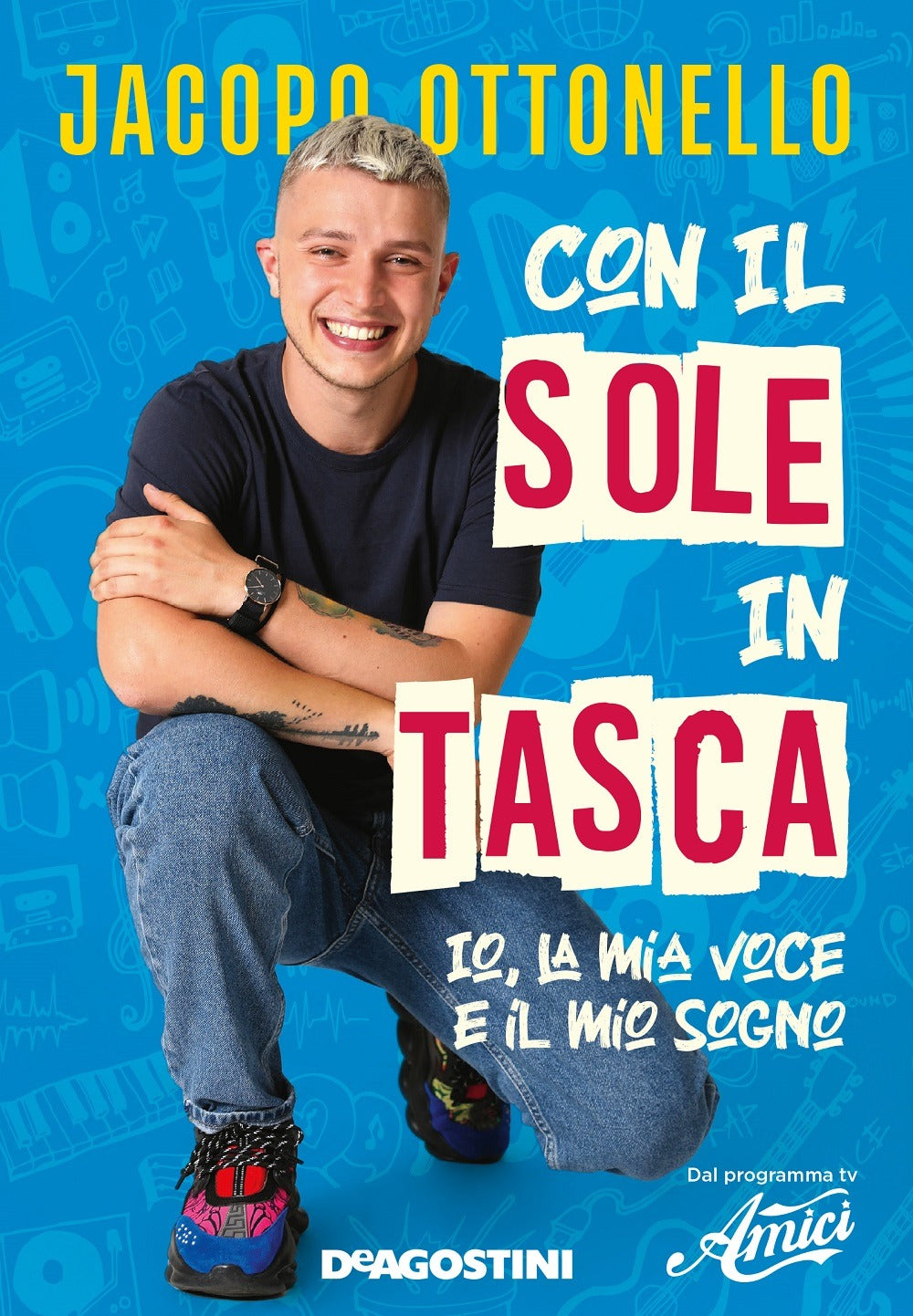 Copertina del libro CON IL SOLE IN TASCA
