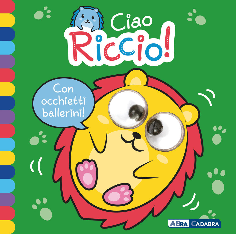 Copertina del libro CIAO RICCIO! OCCHIETTI BALLERINI