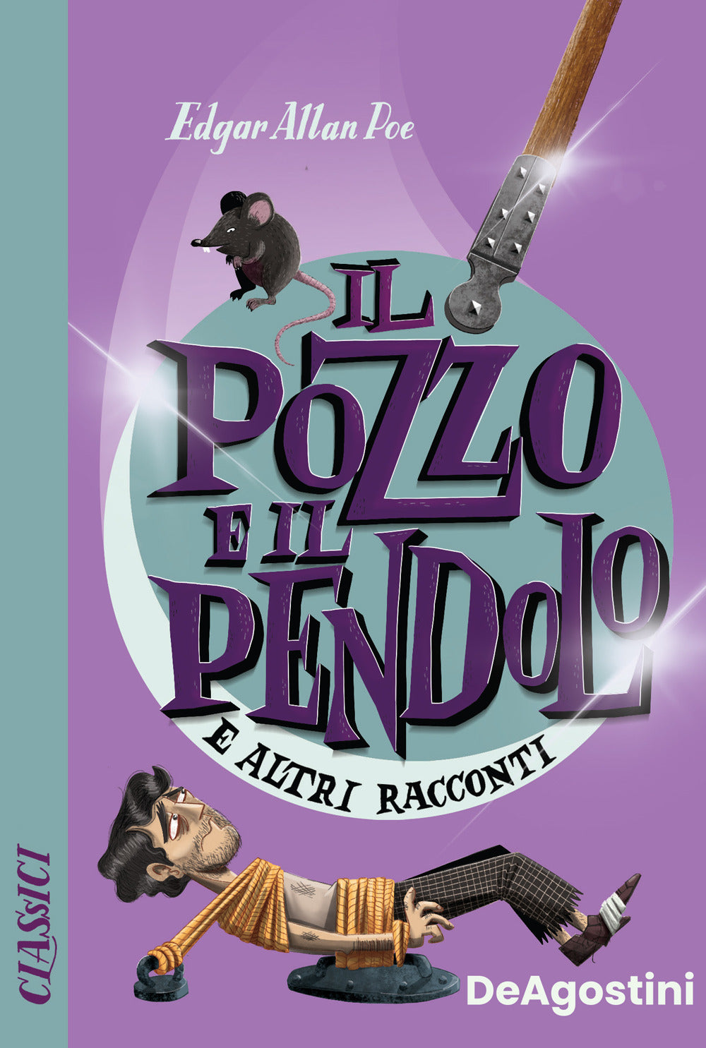 Copertina del libro IL POZZO E IL PENDOLO E ALTRI RACCONTI