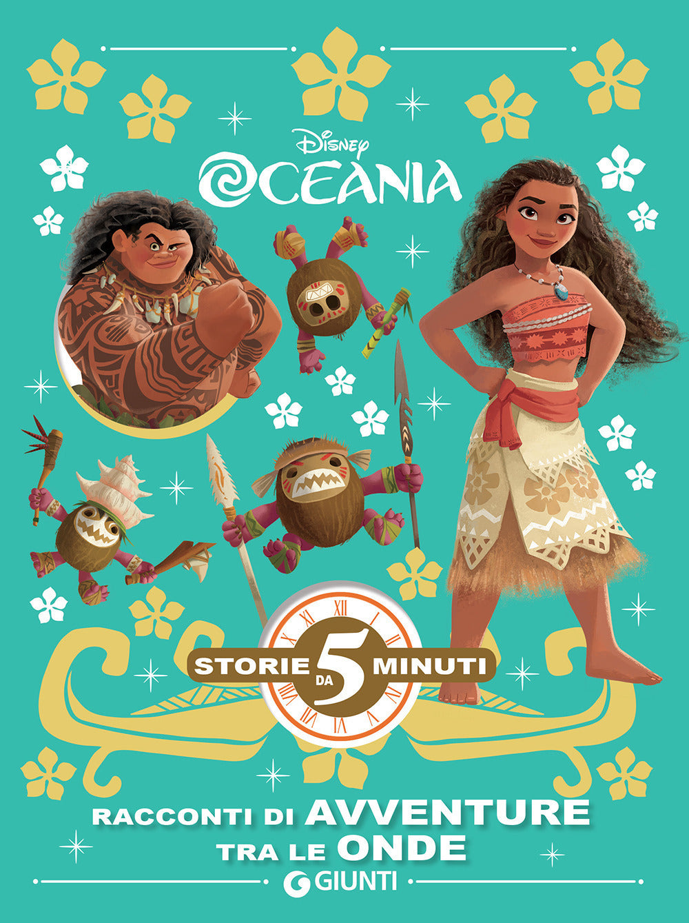 Copertina del libro STORIE DA 5 MINUTI - OCEANIA. RACCONTI D