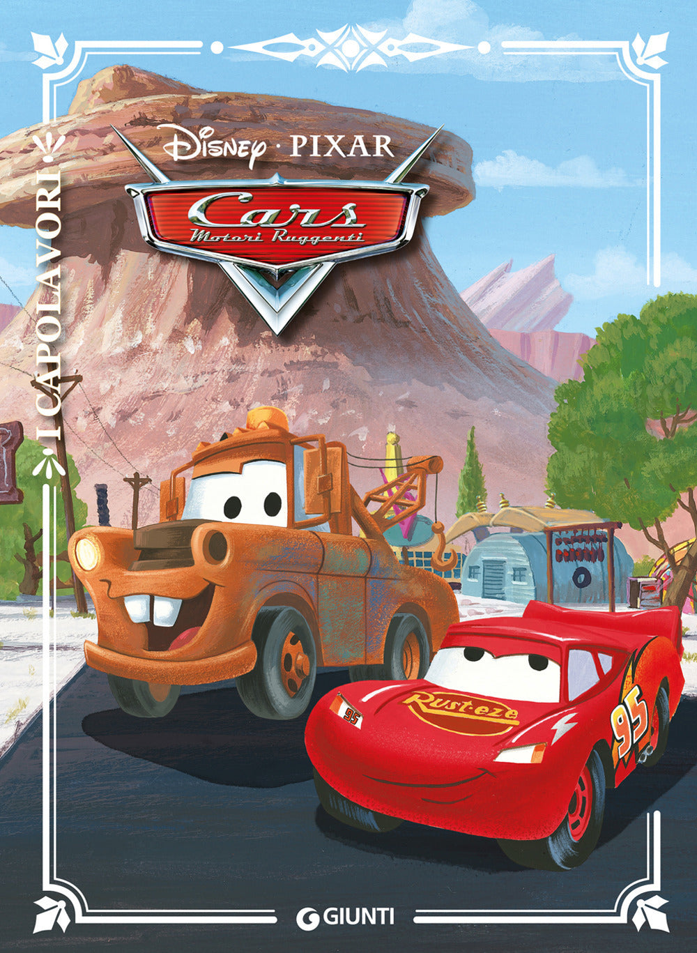 Copertina del libro CARS. MOTORI RUGGENTI - I CAPOLAVORI