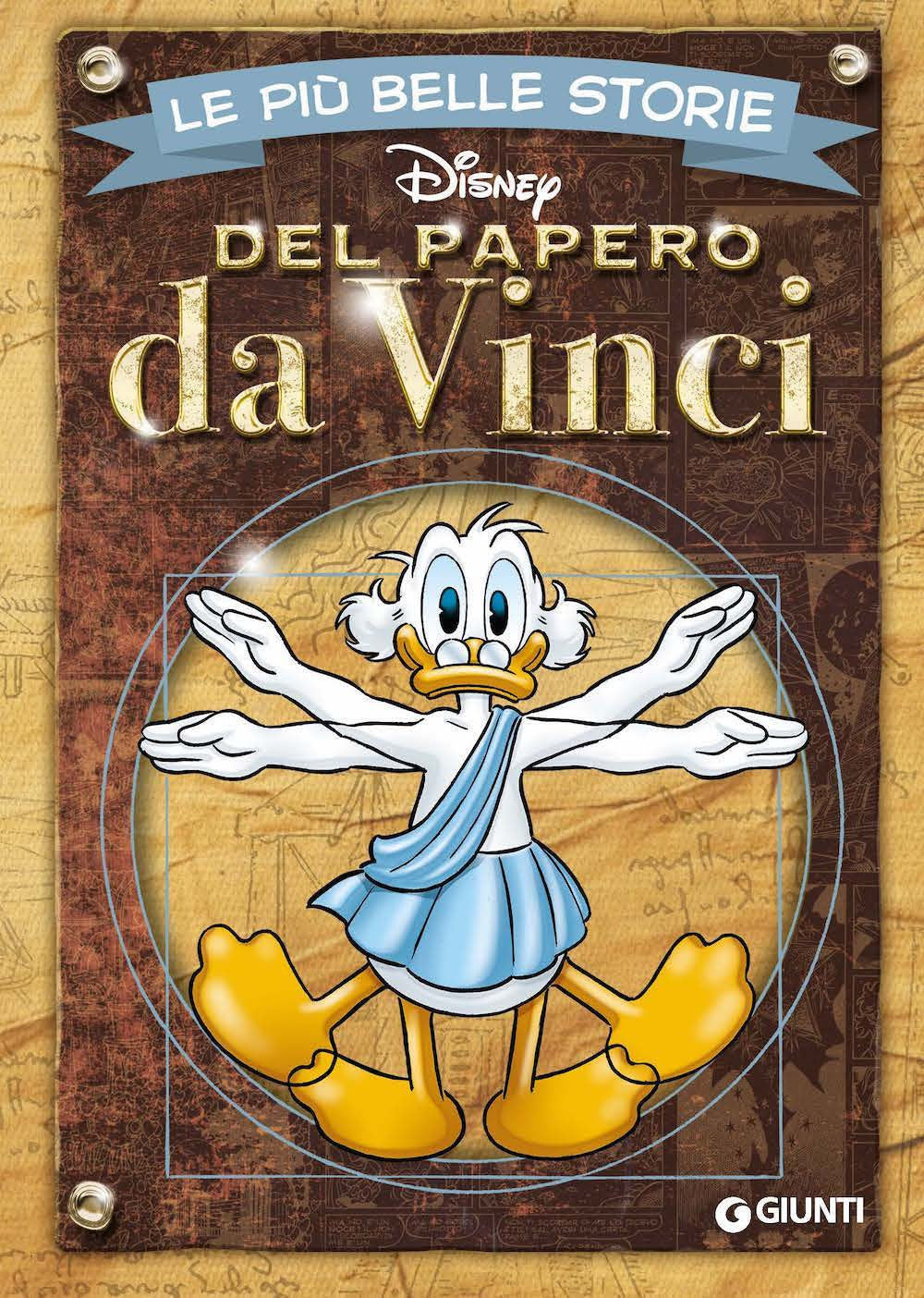 Copertina del libro LE PIÙ BELLE STORIE DEL PAPERO DA VINCI