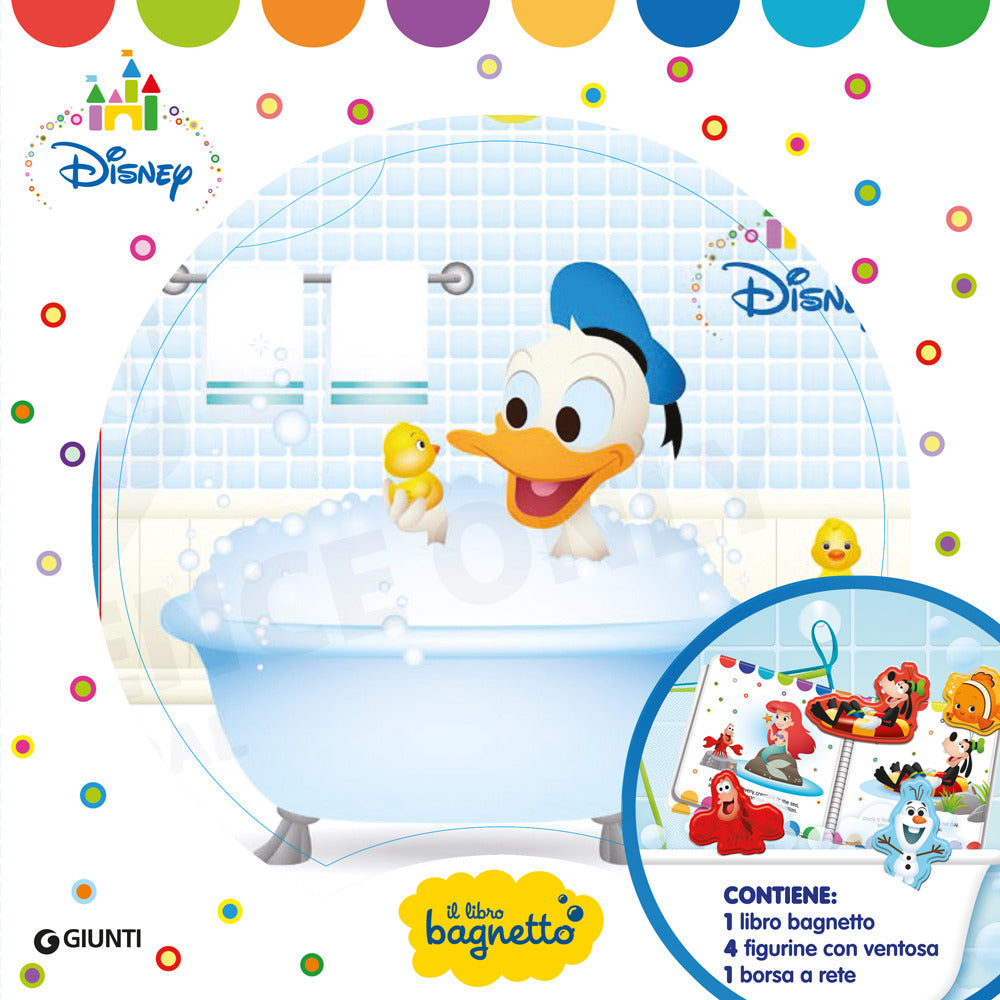 Copertina del libro IL LIBRO BAGNETTO - DISNEY BABY