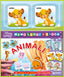 Copertina del libro MEMO LEGGI E GIOCA - ANIMALI