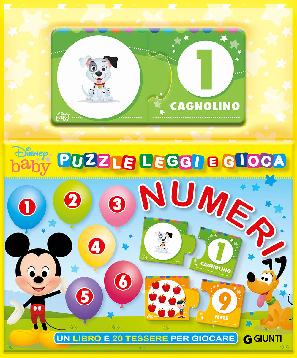 Copertina del libro PUZZLE LEGGI E GIOCA - NUMERI