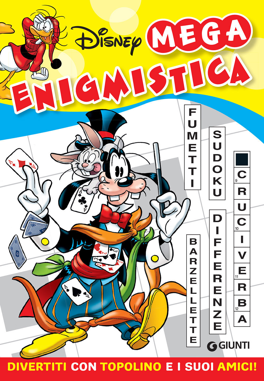 Copertina del libro MEGA ENIGMISTICA DISNEY