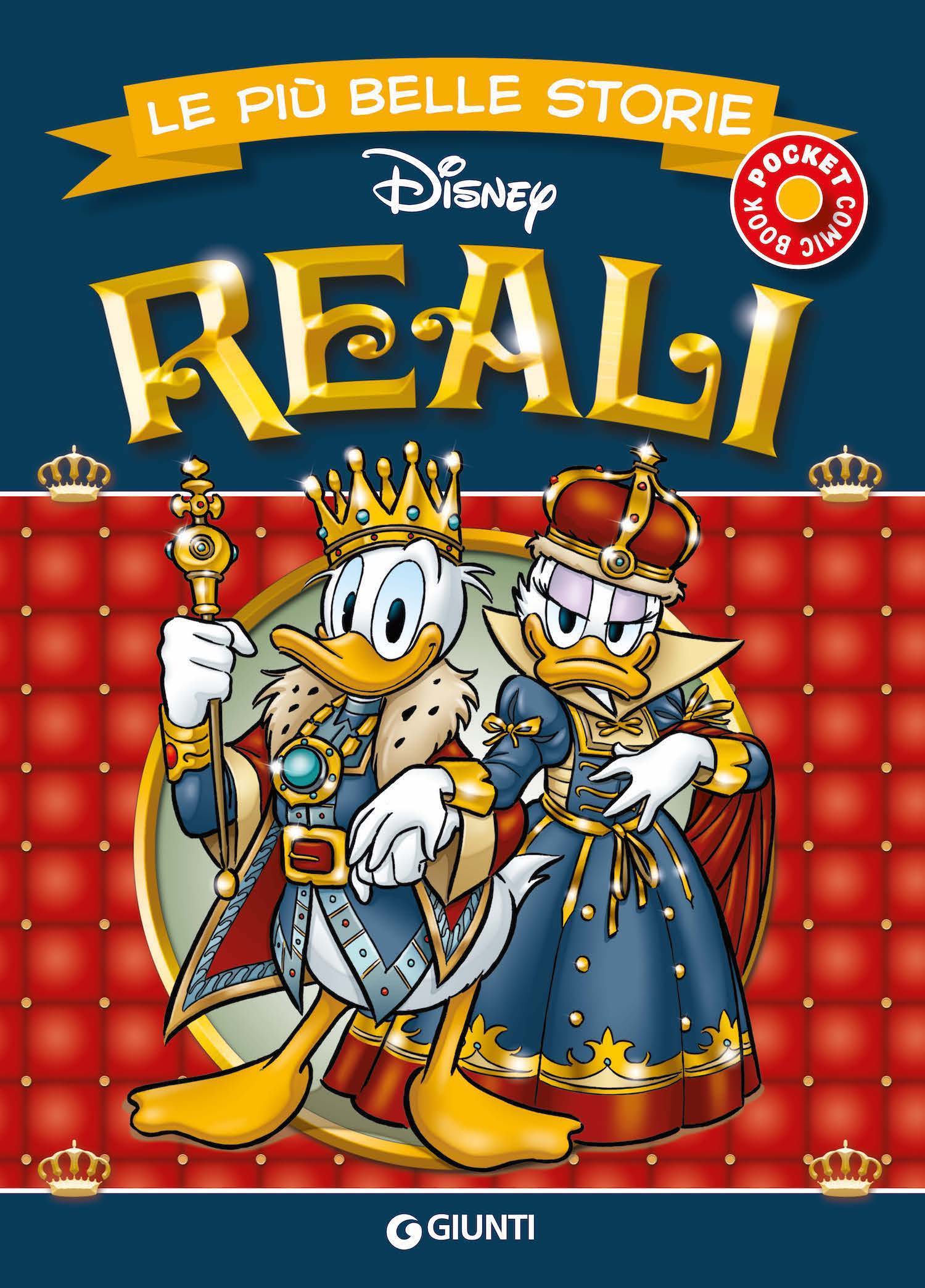 Copertina del libro REALI LE PIÙ BELLE STORIE DISNEY POCKET