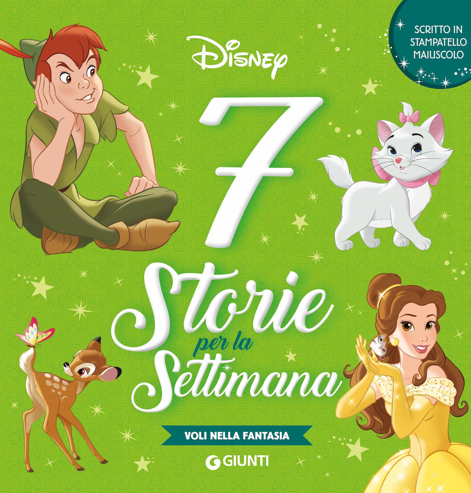 Copertina del libro VOLI NELLA FANTASIA 7 STORIE PER LA SETT