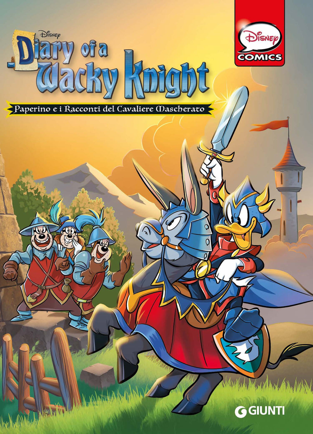 Copertina del libro DIARY OF A WACKY KNIGHT